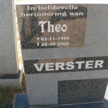 VERSTER Theo 1946-2004