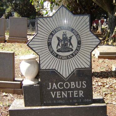 VENTER Jacobus 1962-1984