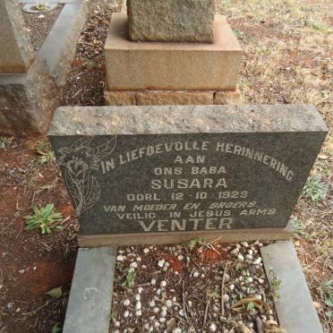 VENTER Susara -1929