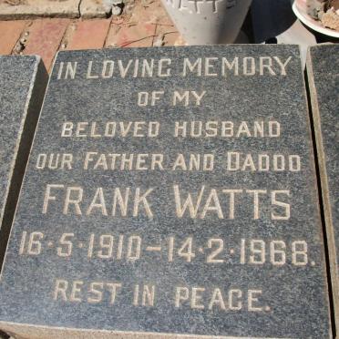 WATTS Frank 1910-1968