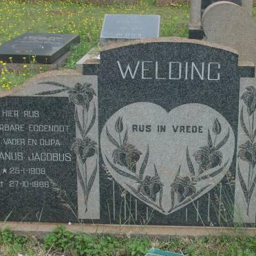 WELDING Stefanus Jacobus 1908-1986 &amp; Magdalena Catharina 1920-1984
