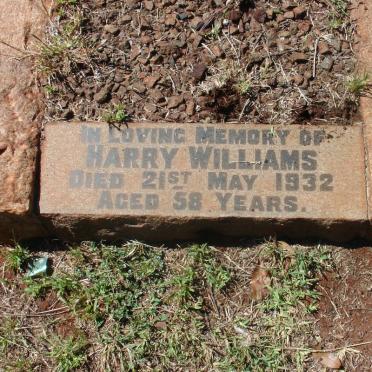 WILLIAMS Harry -1932