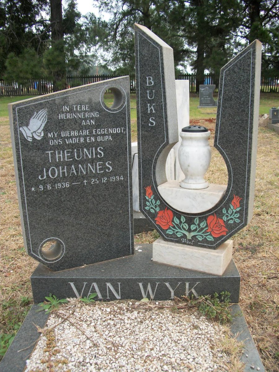 WYK Theunis Johannes, van 1936-1994