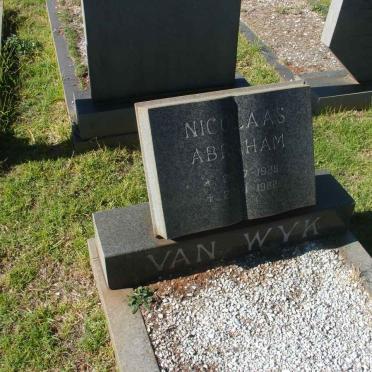 WYK Nicolaas Abraham, van 1925-19?2