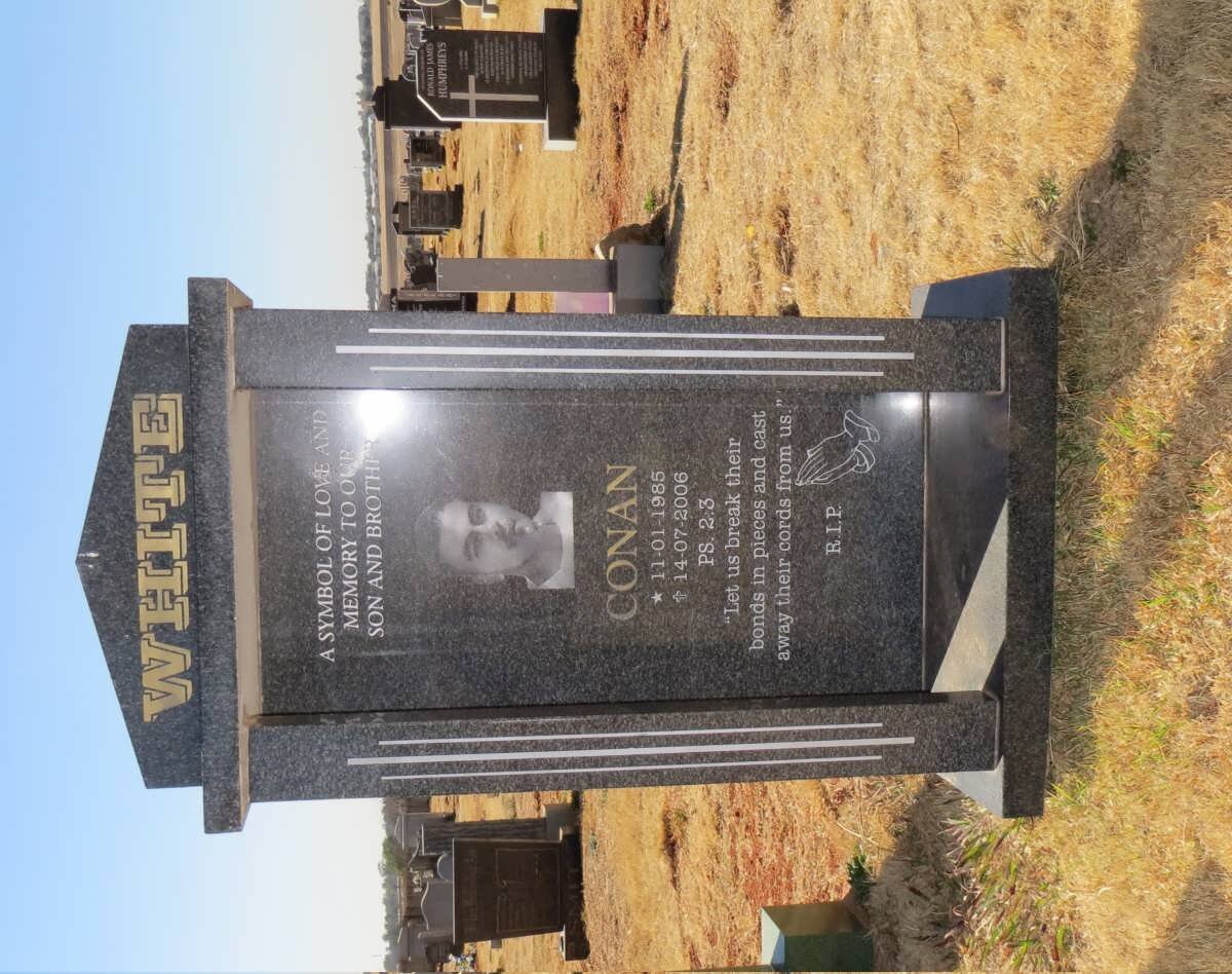 WHITE Conan 1985-2006