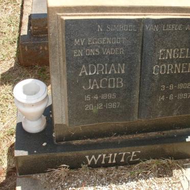 WHITE Adrian Jacob 1895-1967 &amp; Engela Cornelia 1902-1987