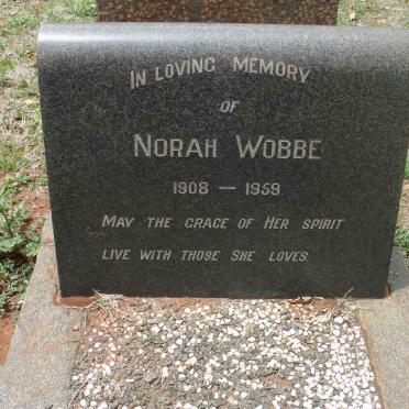 WOBBE Norah 1908-1959