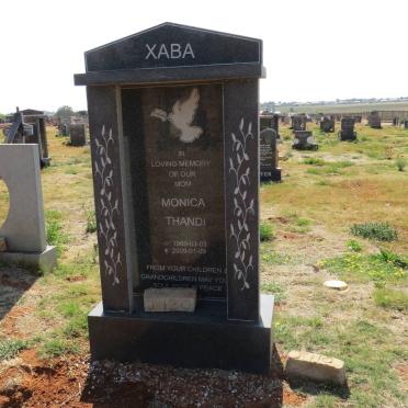 XABA Monica Thandi 1960-2009