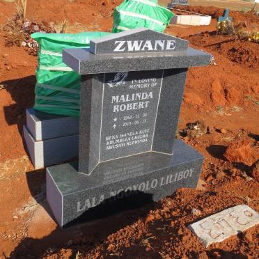 ZWANE Malinda Robert 1963-2013