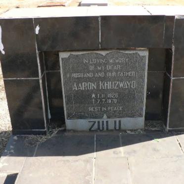 ZULU Aaron Khuzwayo 1926-1979