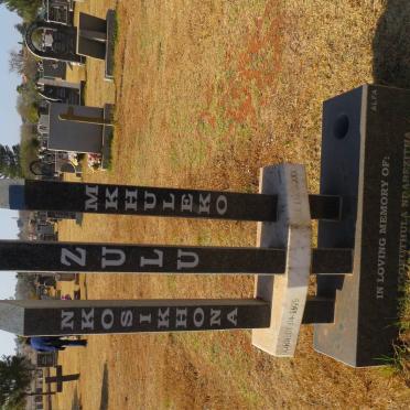 ZULU Nkosikhona Mkhuleko 1979-2000