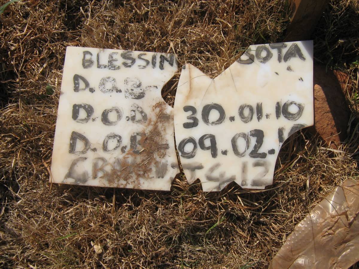 ? Blessin Cota ?-2010