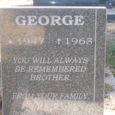 ? George 1947-1968
