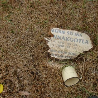 ?NNAKGOTLA Meisie Selina 1947-2008