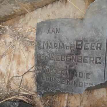 BEER Martha Maria, de nee LIEBENBERG 1879-1942 