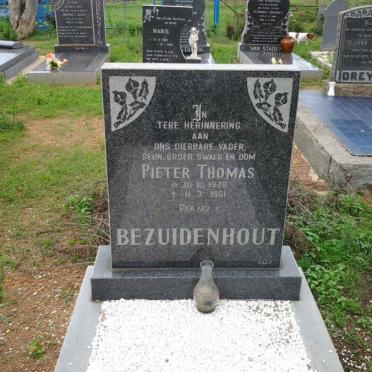 BEZUIDENHOUT Pieter Thomas 1936-1991