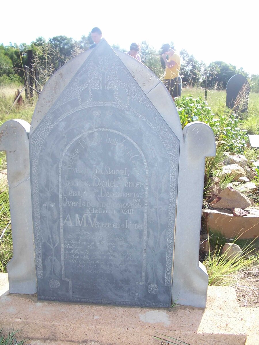 VENTER Jacobus Daniel 1865-1901