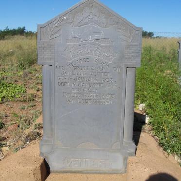 Gauteng, BRONKHORSTSPRUIT district, Nooitgedacht 135, farm cemetery_1, Venter family