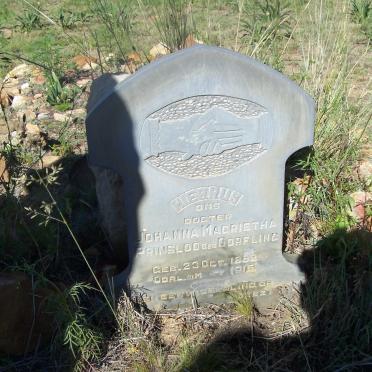 PRINSLOO Johanna Magrietha nee DORFLING 1892-1915