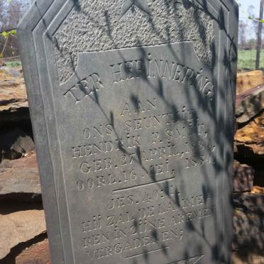 SMIT Hendrik P. 1880-1880