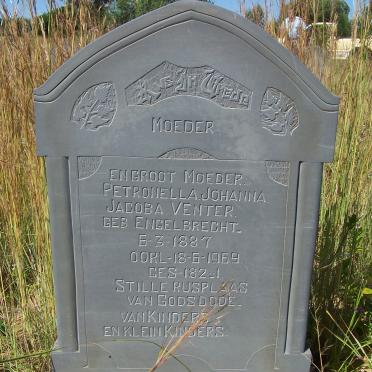 VENTER Petronella Johanna Jacoba nee ENGELBRECHT 1887-1969