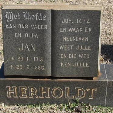 HERHOLDT Jan 1915-1986