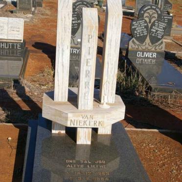 NIEKERK Pierre, van 1963-1984