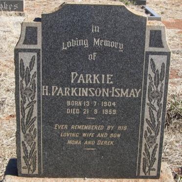 PARKINSON H., ISMAY 1904-1959