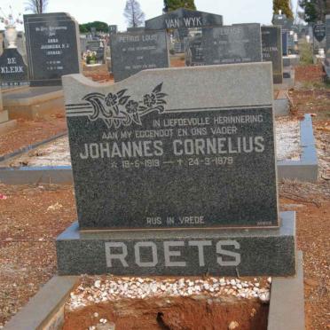 ROETS Johannes Cornelius 1919-1979