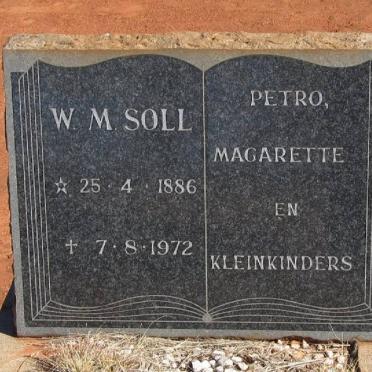 SOLL W.M. 1886-1972