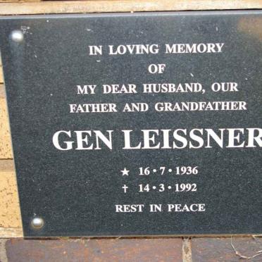 LEISSNER Gen 1936-1992