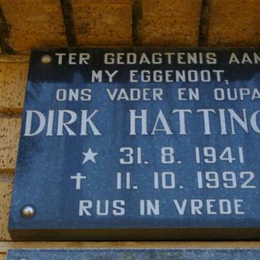 HATTINGH Dirk 1941-1992