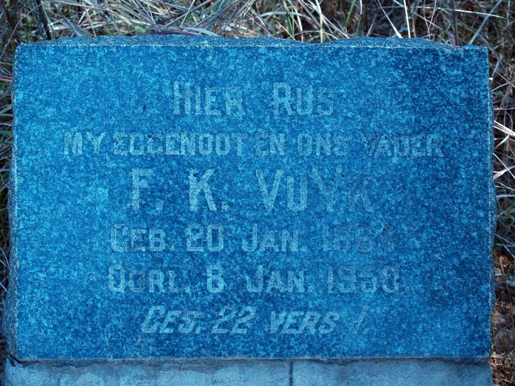 VUYK F.K. 186?-195?