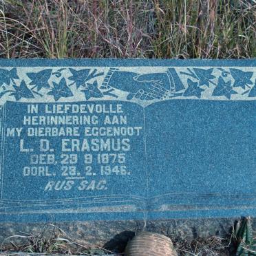 ERASMUS L.D. 1875-1946