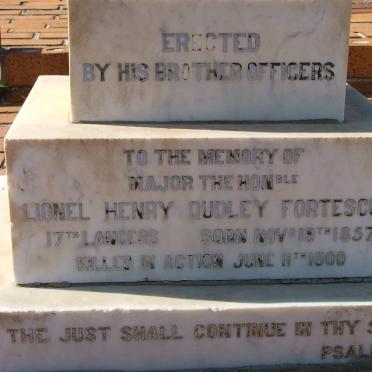 FORTESCUE Lionel Henry Dudley 1857-1900