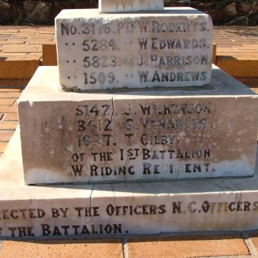 Rhenoster Kop - W. Riding Regiment 1st Battalion_3