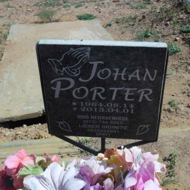 PORTER Johan 1964-2013