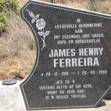 FERREIRA James Henry 1918-1998