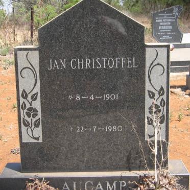 AUCAMP Jan Christoffel 1901-1980