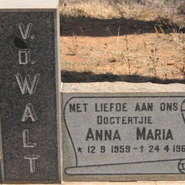 WALT Anna Maria, v.d. 1959-1968