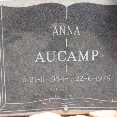 AUCAMP Anna 1934-1976