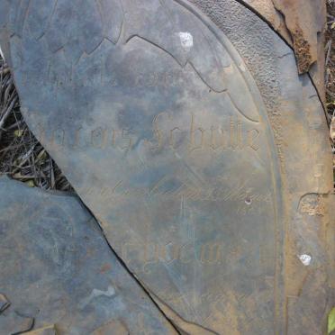 SCHUTTE Francois -188?