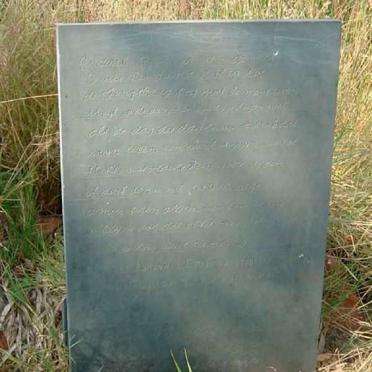 ERASMUS Pieter Johannes 1851-1927 &amp; Johanna Gertina VAN DER WESTHUIZEN 1853-1919