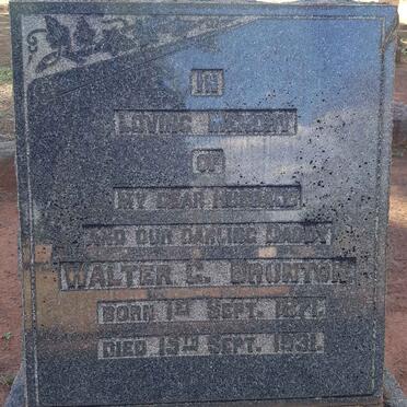 BRUNTON Walter G. 1871-1931