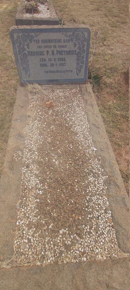 PRETORIUS Henning P.N. 1900-1957