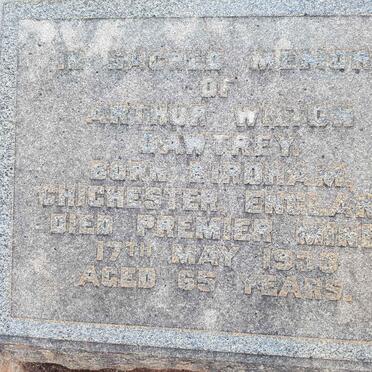 DAWTREY Arthur Wilton -1933