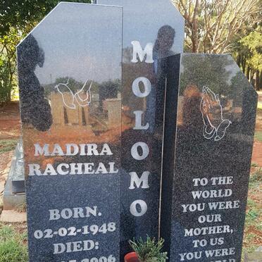 MOLOMO Madira Racheal 1948-2006