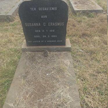 ERASMUS Susanna C. 1916-1965
