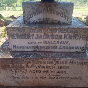 KNIGHT Herbert Jackson -1909