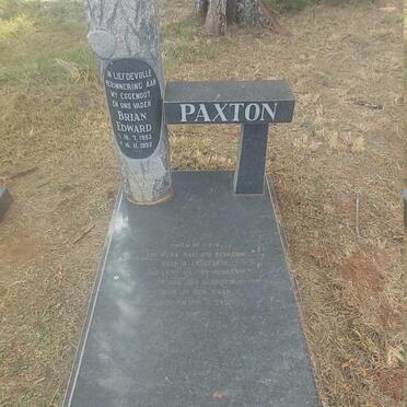 PAXTON Brian Edward 1953-1992